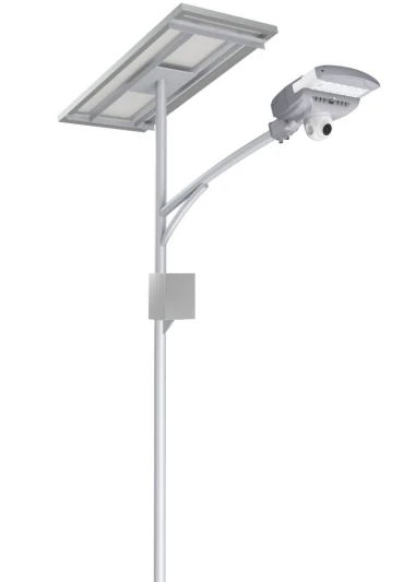 Lampione solare a LED con dispositivo fotografico